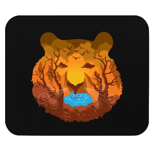 Tiger Nature Mouse Pads