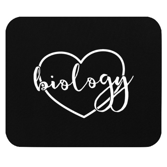 Biology Heart Back To School Biology Teacher Mouse Pads