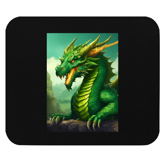 Majestic Dragon-Inspired Products for Fantasy Enth Mouse Pads