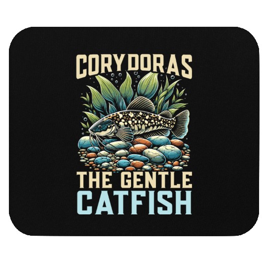 Corydoras Catfish Fish Lover Freshwater Aquarium Mouse Pads