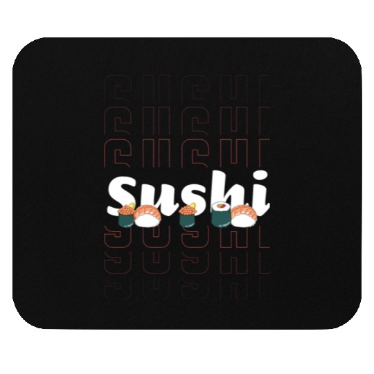 Japanese Fish Maki Cuisine Mouse Pads