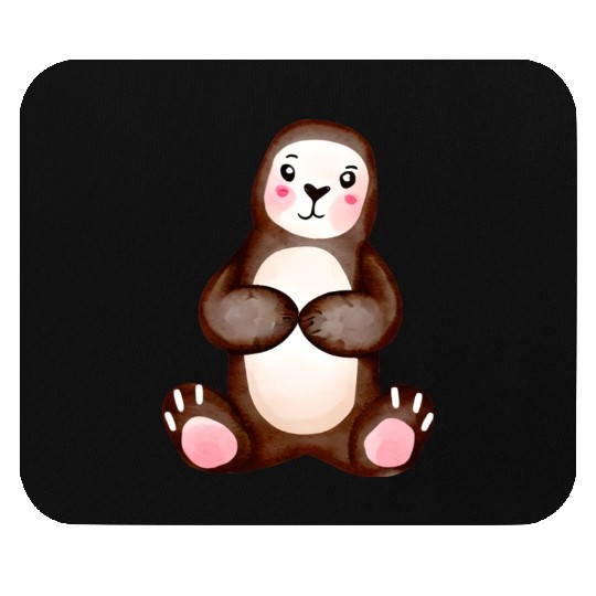 Cute Sloth Mouse Pads