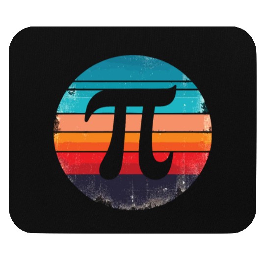 Pi Day 3.14 Nerd Humor & Math Symbol Fun Design Mouse Pads