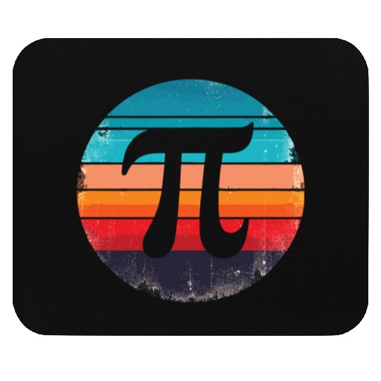Pi Day 3.14 Nerd Humor & Math Symbol Fun Design Mouse Pads