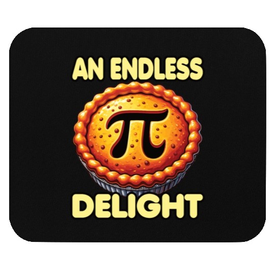 Pi Day 3.14 Nerd Humor & Math Symbol Fun Design Mouse Pads