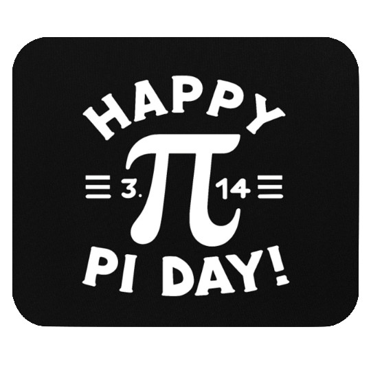 Pi Day 3.14 Nerd Humor & Math Symbol Fun Design Mouse Pads