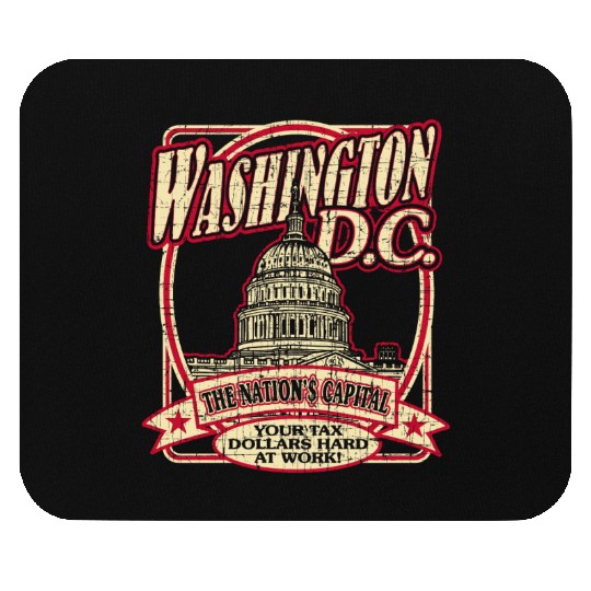 Washington D.C. Souvenir Satire Mouse Pads