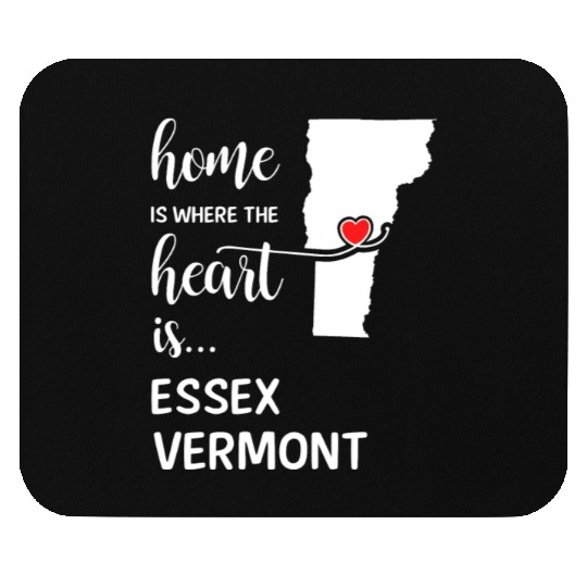 Essex County Vermont Is Where My Heart Is Gift Mouse Pads