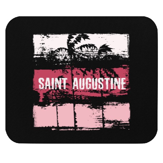 Saint Augustine Florida Vacation Souvenir Mouse Pads