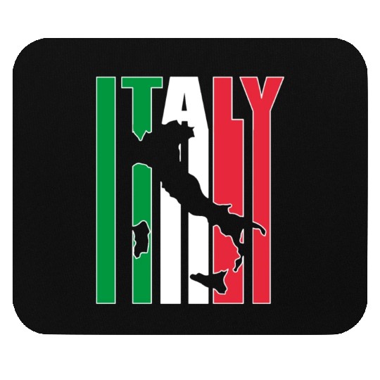 Italy Vintage Countries Italian Culture Flag Mouse Pads