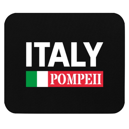 Italy Flag Pompeii Conservation Volcanic Eruption Mouse Pads