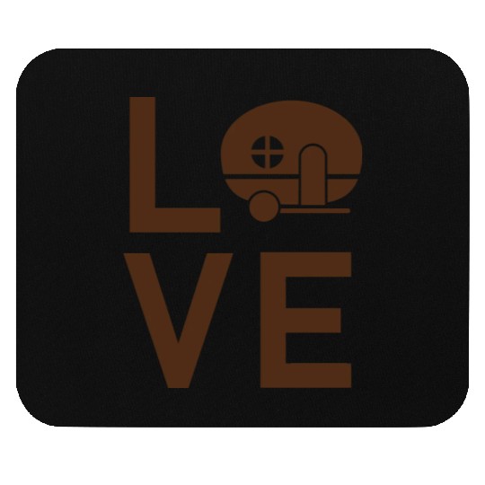 Love Camping Mouse Pads