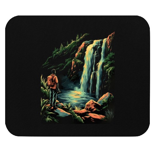 Photography Waterfall Nature Photographer Camera Mouse Pads