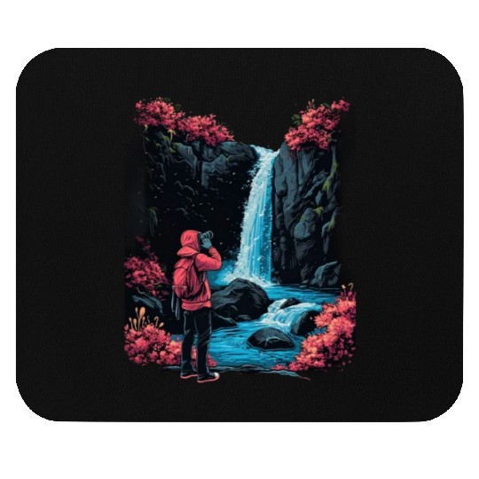 Photography Waterfall Nature Photographer Camera Mouse Pads