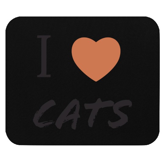 design for cat lovers Mouse Pads