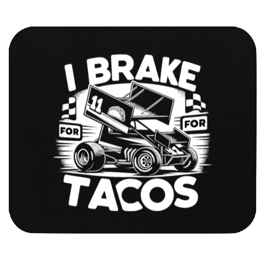 Sprint Car Mom Dirt Track Racing Racing Race Day Mouse Pads