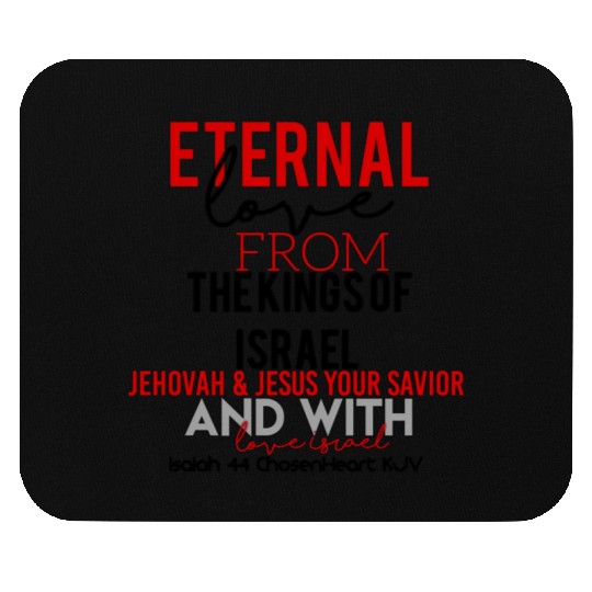CHOSENHEART ETERNAL LOVE From Israel Mouse Pads