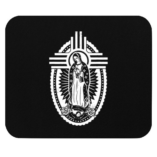 Blessed Virgin Mary Our Lady of Guadalupe Mouse Pads