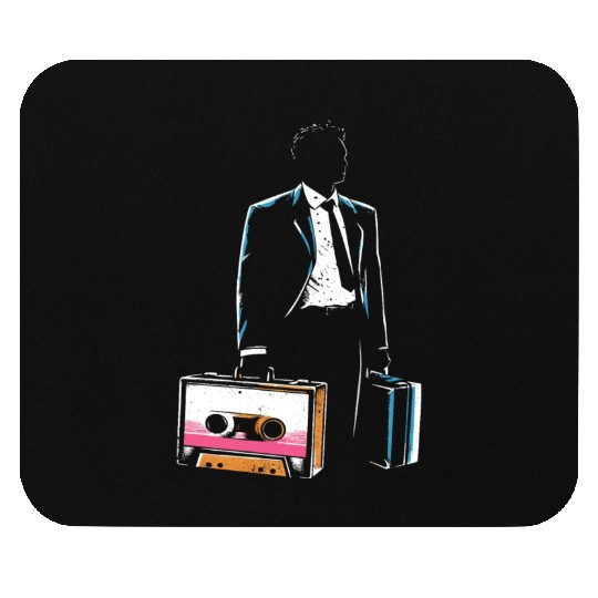 Cassette Tape Dad Retro Music Lover Mouse Pads