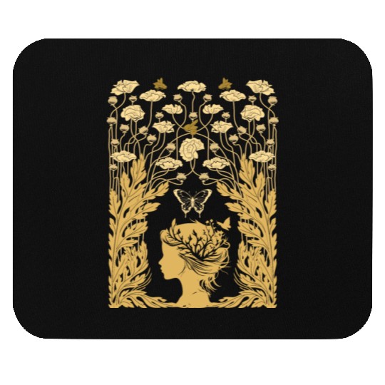 Fairy Butterfly Fairycore Naturecore Mouse Pads