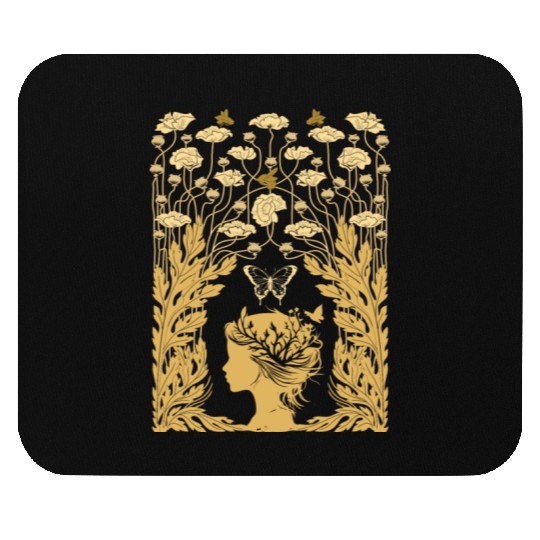 Fairy Butterfly Fairycore Naturecore Mouse Pads