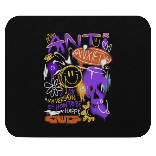 Anti-Anxiety Brutalism Mouse Pads