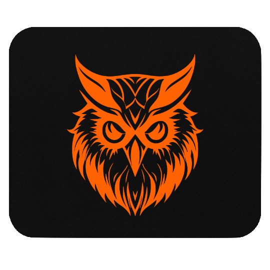 A Owl Icon vector Mouse Pads Design