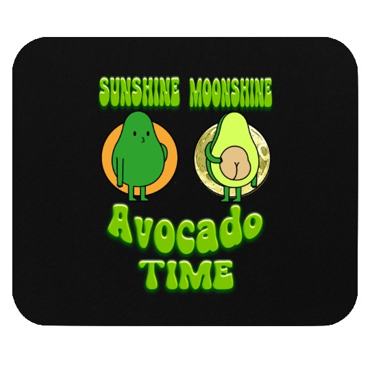 Avocado Time Mouse Pads