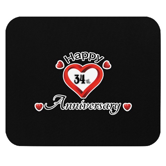anniversary 34th Mouse Pads