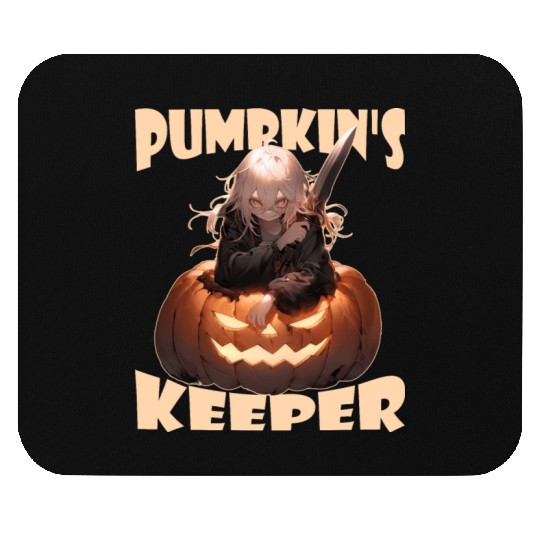 Pumpkin's Keeper Evil Killer Anime Jack O Lantern Mouse Pads