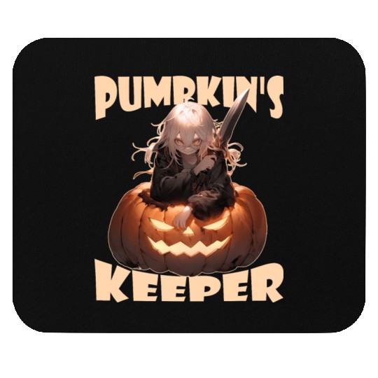 Pumpkin's Keeper Evil Killer Anime Jack O Lantern Mouse Pads