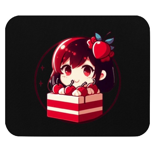Red Velvet Cake Mouse Pads