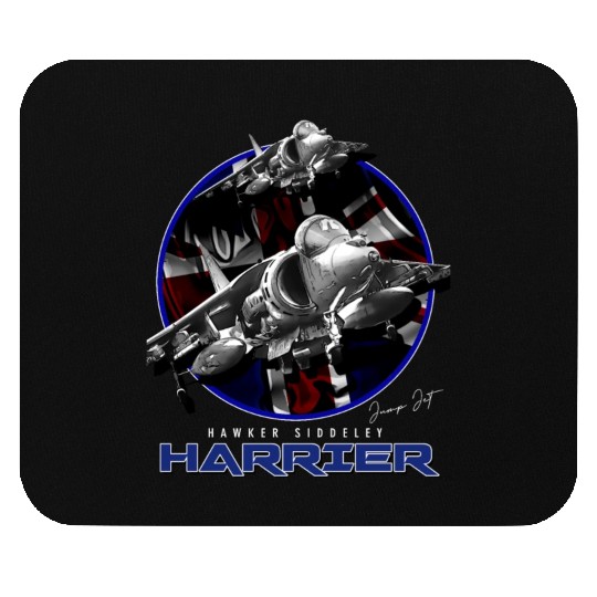 Harrier Jump Jet Royal Air Force Fighterjet Mouse Pads