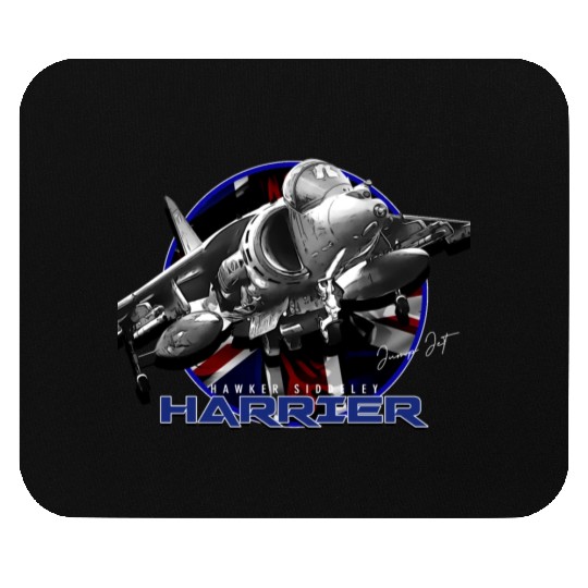 Harrier Jump Jet Royal Air Force Fighterjet Mouse Pads