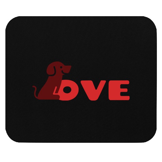 My Dog is My Valentine Mouse Pads