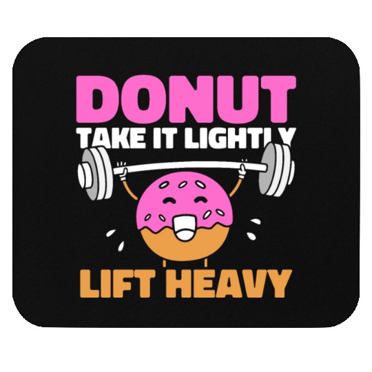 Fitness Donut Donut Gym Mouse Pads