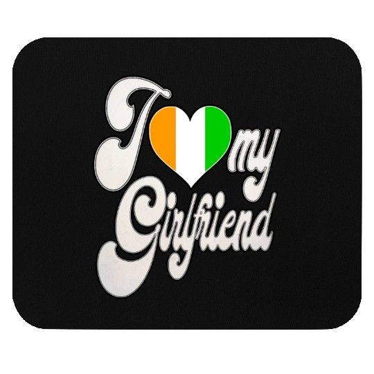 IvoryI Love My Ivorian Girlfriend Mouse Pads