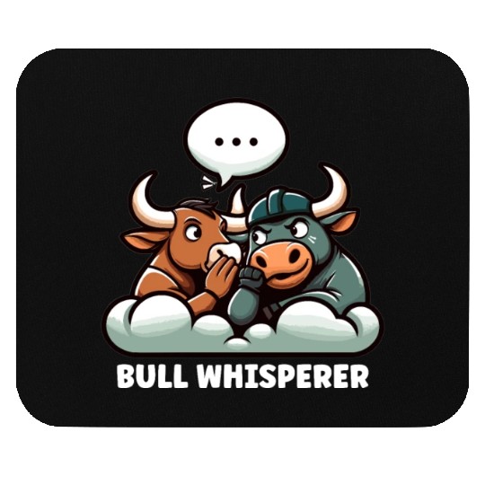 Rodeo Bull Riding Livestock Show Farmer Cattle Mouse Pads