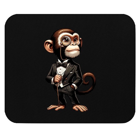 Smart Monkey Mouse Pads