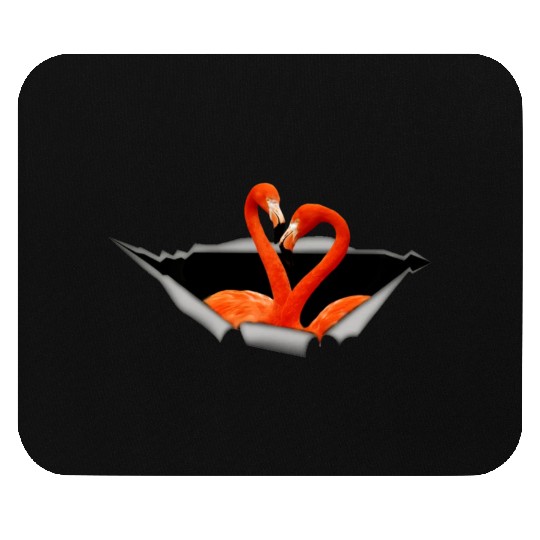 FLAMINGO STICKER Mouse Pads