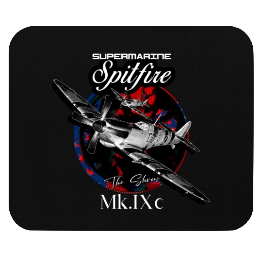 Supermarine Spitfire MK.IXc WW2 Fighter Plane Mouse Pads