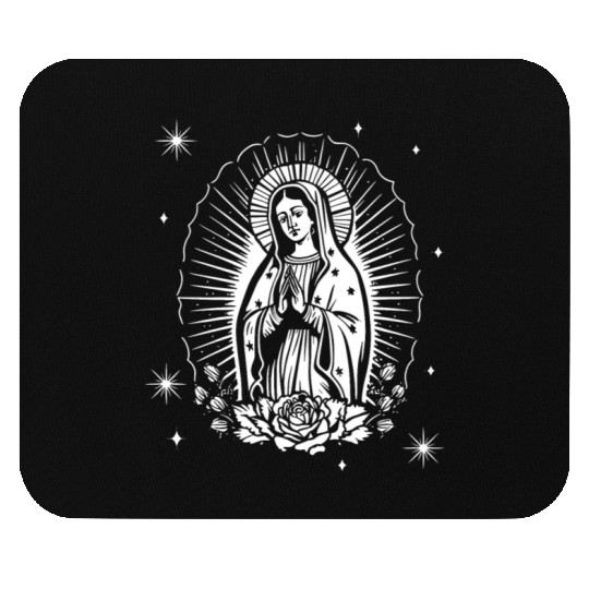 Virgen de guadalupe Mouse Pads
