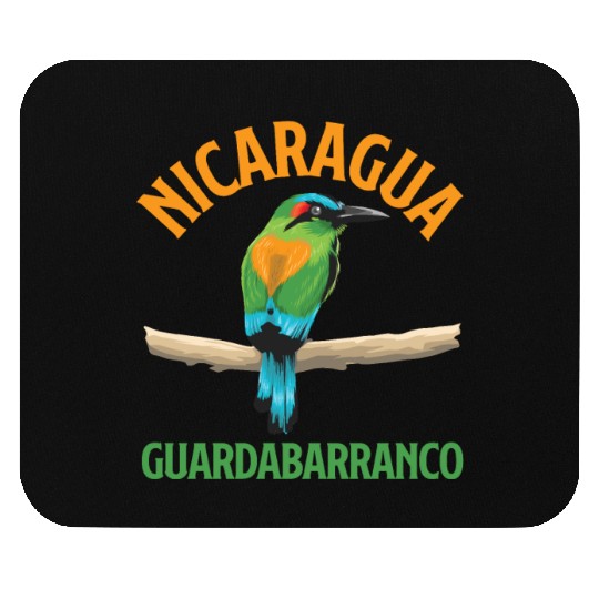 Nicaragua Guardabarranco National Bird Countries Mouse Pads