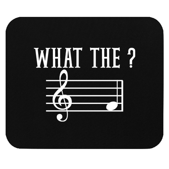 What The F Musical Note Mouse Pads