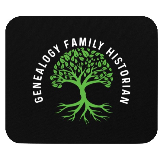 Genealogy Family Historian Archaeologist Gift Mouse Pads