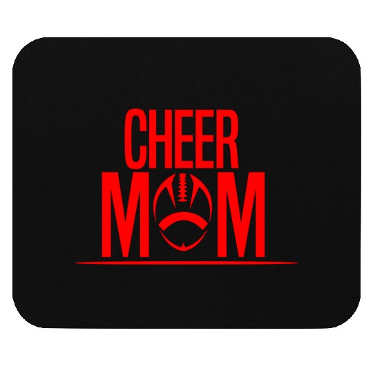 Cheer Mom Ball Football Mom Passion Is Gift Cool Mouse Pads