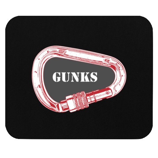 Gunks Rock Climbing Carabiner Mouse Pads