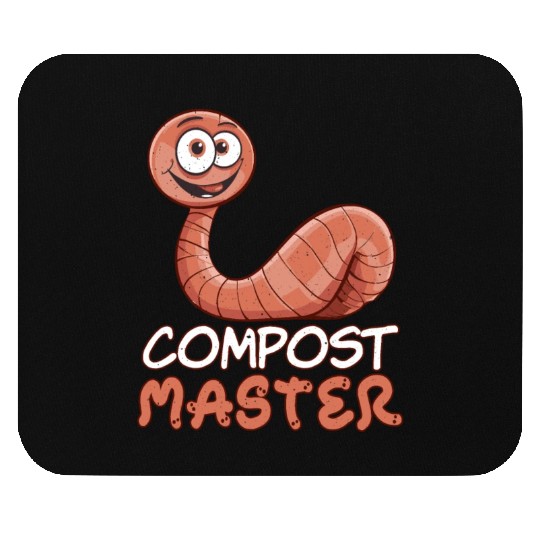 Compost Master Compost Farmer Vermicompost Mouse Pads