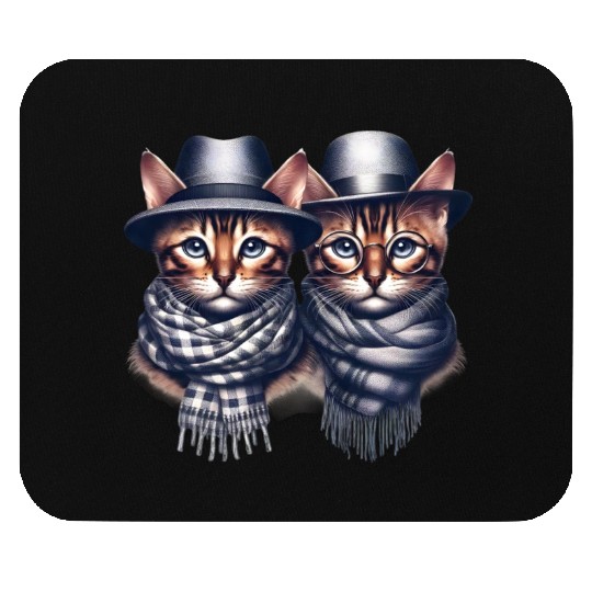 Bengal Kittens Cute Kitty Mouse Pads