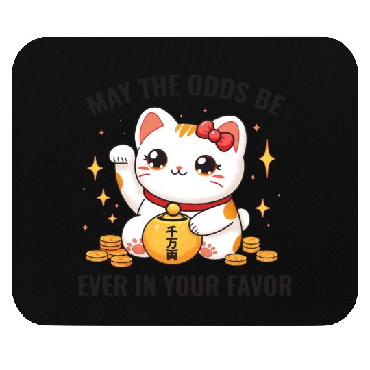 maneki neko Mouse Pads